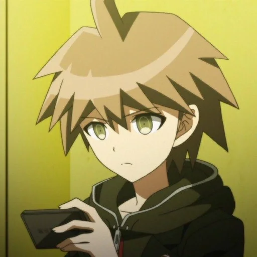 🍀 Стикер «Makoto Naegi» для Telegram