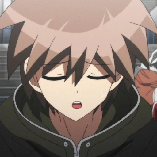 🍀 Стикер «Makoto Naegi» для Telegram