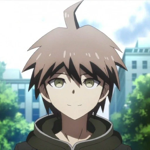 🍀 Стикер «Makoto Naegi» для Telegram