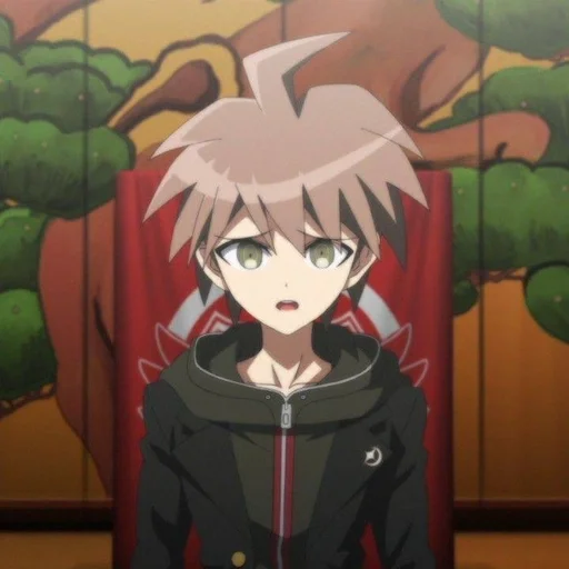 🍀 Стикер «Makoto Naegi» для Telegram