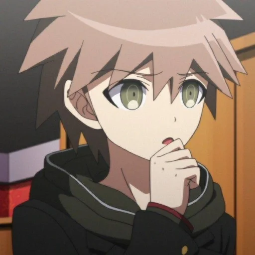 🍀 Стикер «Makoto Naegi» для Telegram