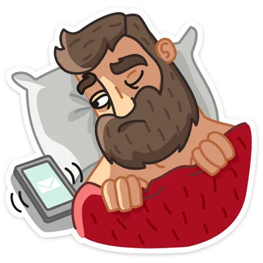 📲 Стикер «Макс - Брутальный снаружи, добрый внутри&;» для Telegram