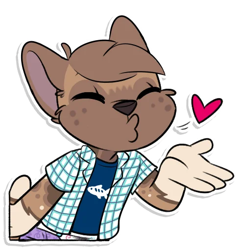 😘 Стикер «Malaika Kiddo» для Telegram