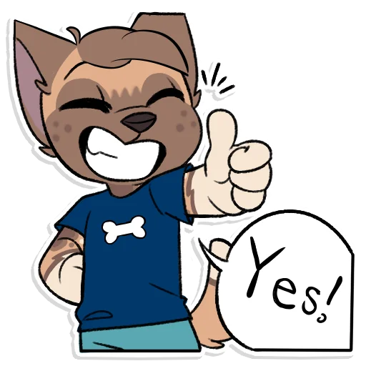 👍 Стикер «Malaika Kiddo» для Telegram
