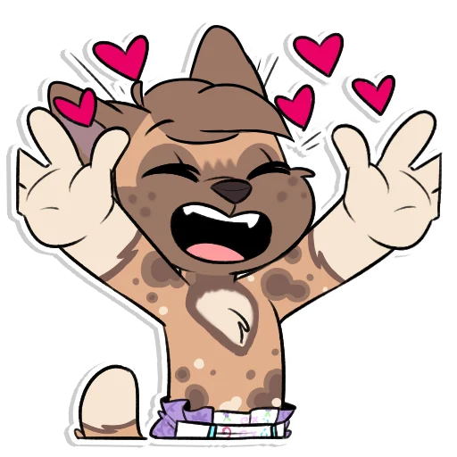 🥰 Стикер «Malaika Kiddo» для Telegram