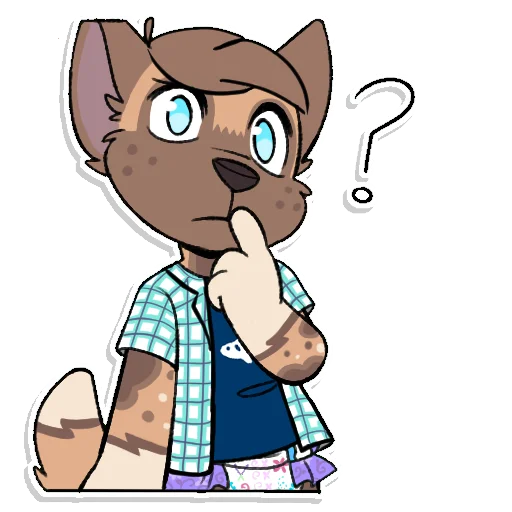 ❔ Стикер «Malaika Kiddo» для Telegram