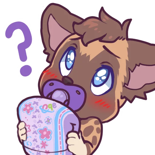 ❔ Стикер «Malaika Kiddo» для Telegram