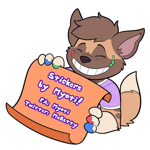 🗓 Стикер «Malaika Kiddo» для Telegram