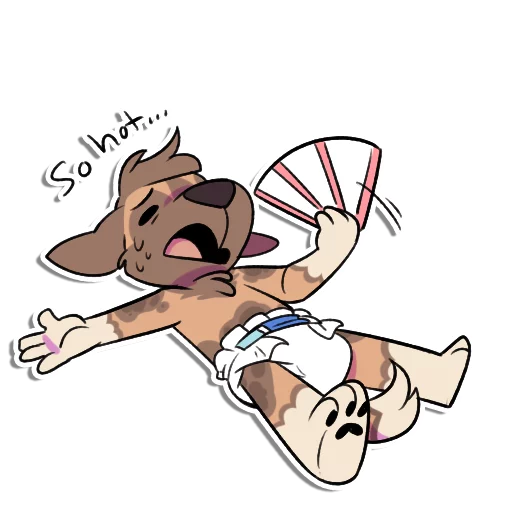 ☀️ Стикер «Malaika Kiddo» для Telegram