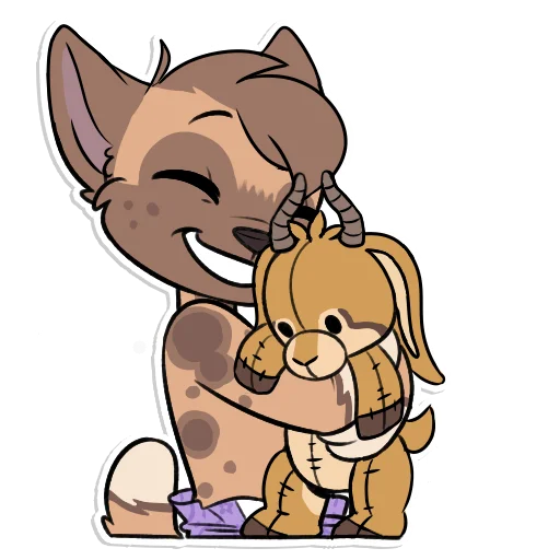 🥰 Стикер «Malaika Kiddo» для Telegram