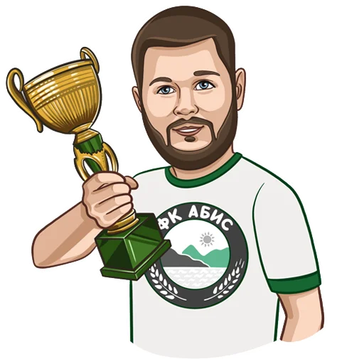 🏆 Стикер «malanin sergey stickers» для Telegram