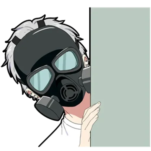 ❤️ Стикер «Молчаливый парень» для Telegram