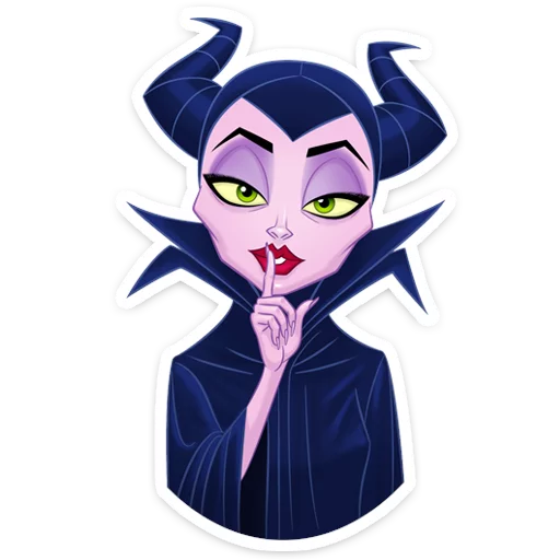Стикер 3 Maleficent
