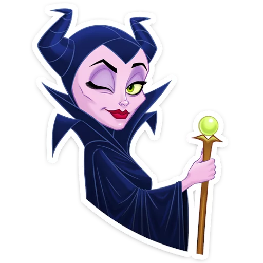 Стикер 8 Maleficent