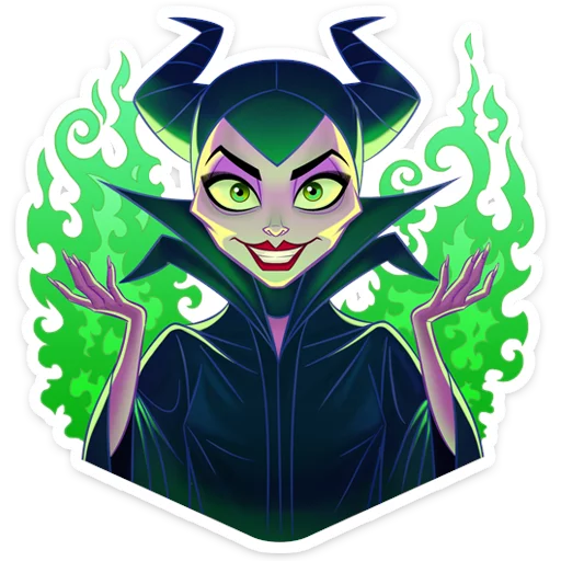 Стикер 9 Maleficent