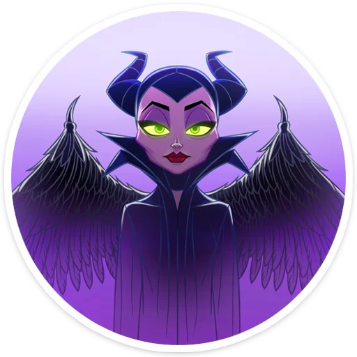 Стикер 12 Maleficent