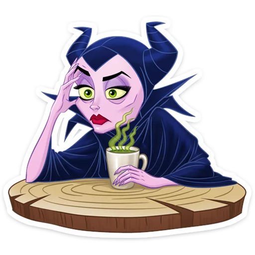 Стикер 16 Maleficent