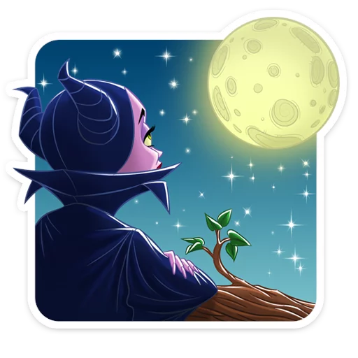 Стикер 18 Maleficent