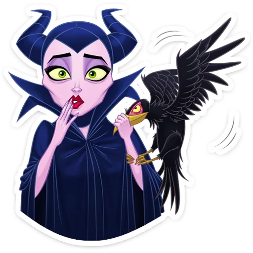 Стикер 22 Maleficent