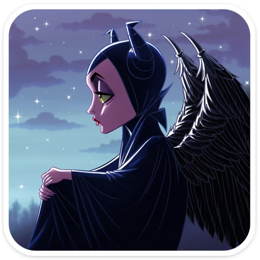 Стикер 24 Maleficent