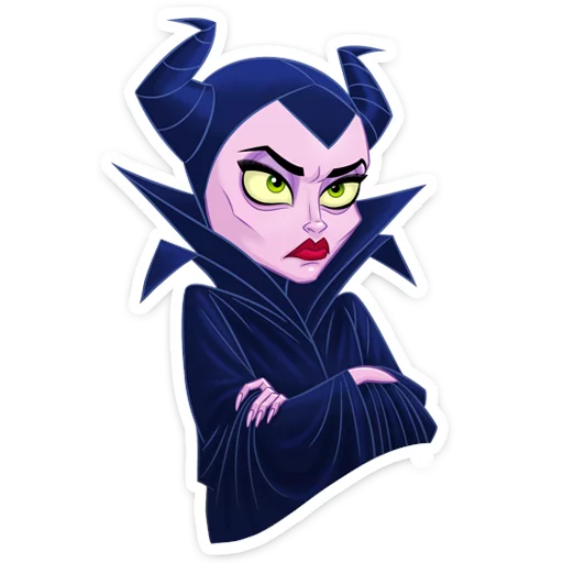 Стикер 10 Maleficent