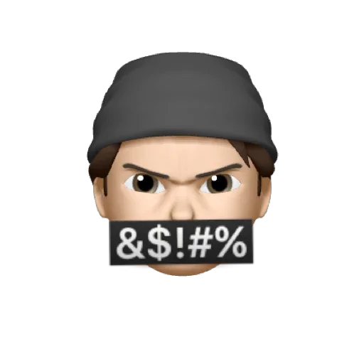 🕷 Стикер «malemoji 29» для Telegram