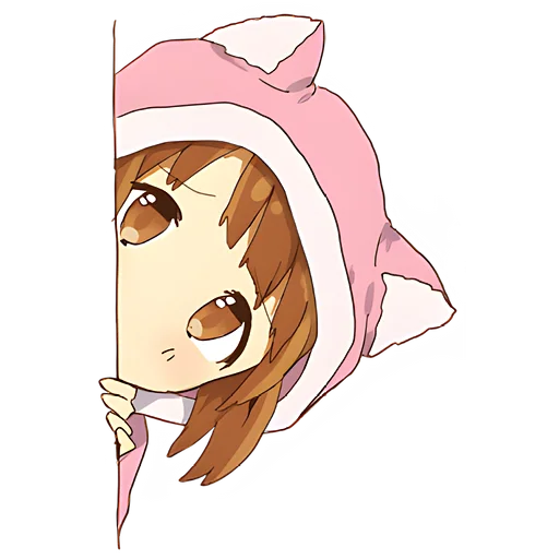 😏 Стикер «Маленькая тян Little chan» для Telegram