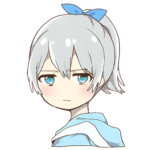 🤨 Стикер «Маленькая тян Little chan» для Telegram