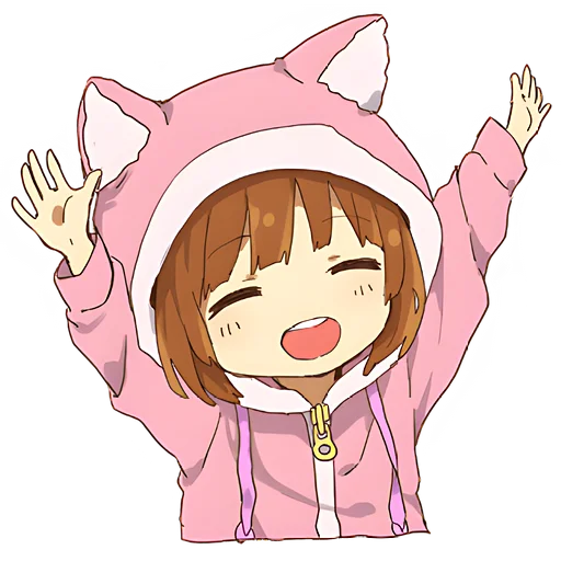 👍 Стикер «Маленькая тян Little chan» для Telegram
