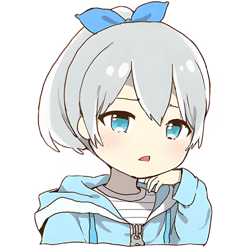 🤨 Стикер «Маленькая тян Little chan» для Telegram