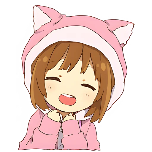 😊 Стикер «Маленькая тян Little chan» для Telegram