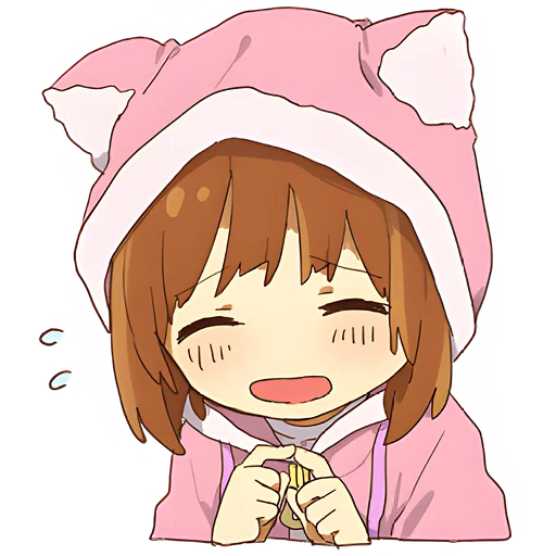 😓 Стикер «Маленькая тян Little chan» для Telegram