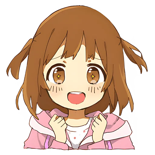 😍 Стикер «Маленькая тян Little chan» для Telegram