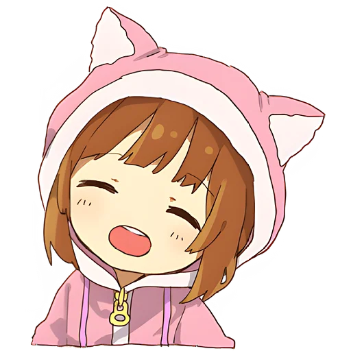 ☺ Стикер «Маленькая тян Little chan» для Telegram