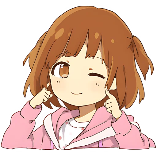 😁 Стикер «Маленькая тян Little chan» для Telegram