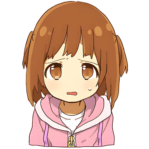 😳 Стикер «Маленькая тян Little chan» для Telegram