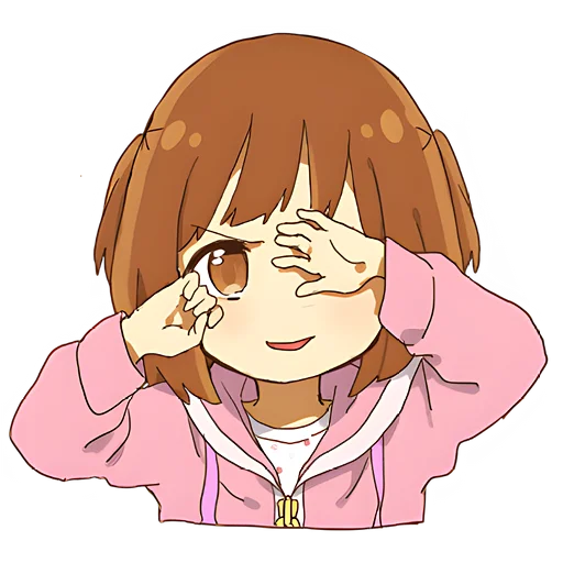 😄 Стикер «Маленькая тян Little chan» для Telegram
