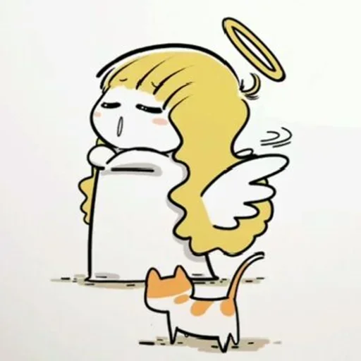 😇 Стикер «Маленькая Ведьмочка» для Telegram
