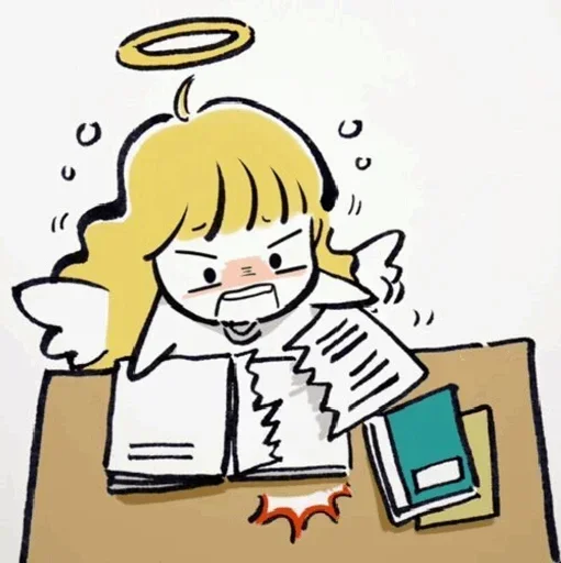 😈 Стикер «Маленькая Ведьмочка» для Telegram