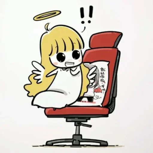 😇 Стикер «Маленькая Ведьмочка» для Telegram