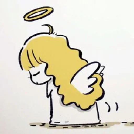 😇 Стикер «Маленькая Ведьмочка» для Telegram