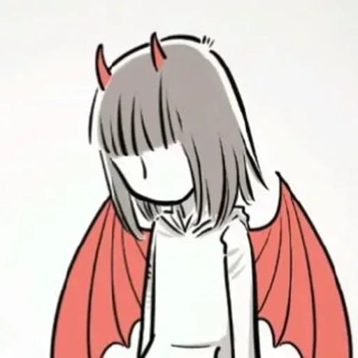 😈 Стикер «Маленькая Ведьмочка» для Telegram