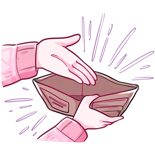 👛 Стикер «Малин и Джем Без Текста» для Telegram