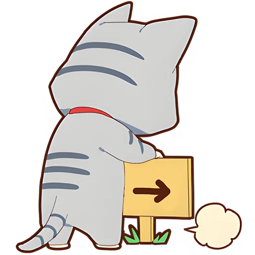 😊 Стикер «Маленький Отаку» для Telegram