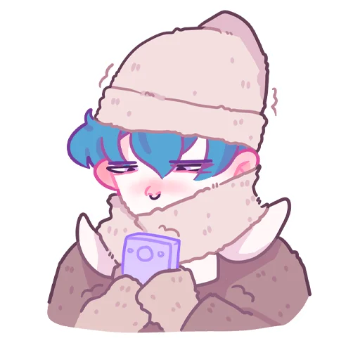 🥺 Стикер «малиновый джем без надписей» для Telegram
