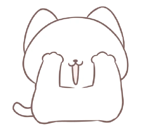 🤭 Стикер «mallow puppies ⋆» для Telegram