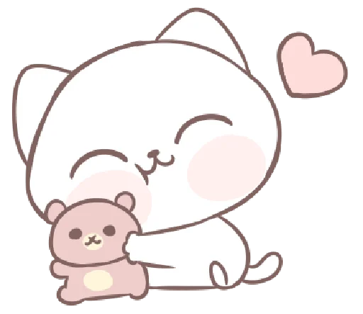 🧸 Стикер «mallow puppies ⋆» для Telegram