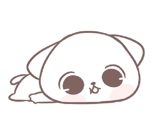 😕 Стикер «mallow puppies ⋆» для Telegram