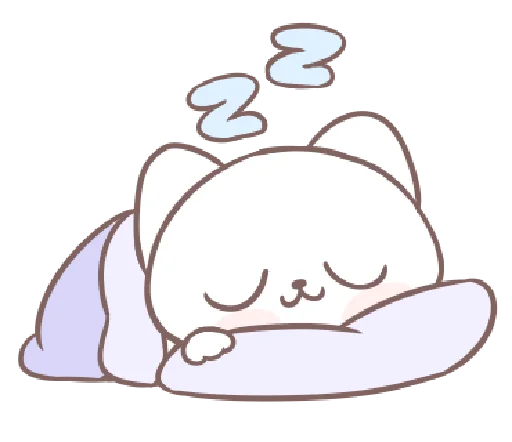 💤 Стикер «mallow puppies ⋆» для Telegram