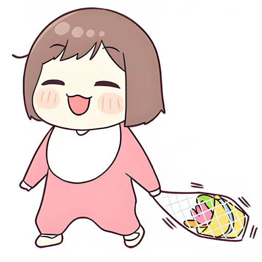 💐 Стикер «Малышка чан» для Telegram